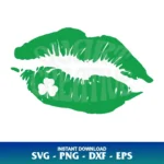 st patricks day lips svg cricut