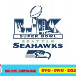 Super Bowl LX Seattle Seahawks SVG