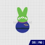 Alien Peep SVG