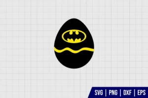 Batman Easter Egg SVG