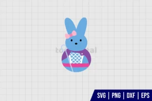 Bo Easter Peep SVG