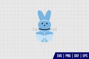 Cinderella Peep SVG