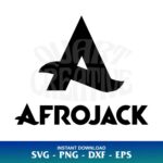 DJ Afrojack Logo SVG Cut File