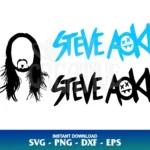 Dj Steve Aoki SVG Cricut