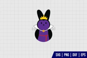 Evil Queen Peep SVG