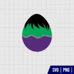 Hulk Easter Egg SVG