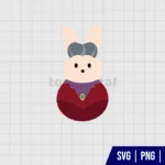 Lady Tremaine Peep SVG