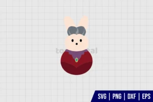 Lady Tremaine Peep SVG