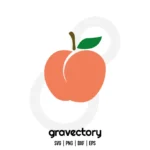 Peach SVG Free