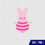 Piglet Peep SVG Vector