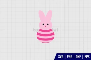 Piglet Peep SVG Vector