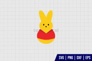 Pooh Peep SVG