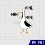 Seagull Finding Nemo Mine SVG