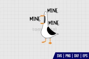 Seagull Finding Nemo Mine SVG