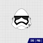 Stormtrooper Easter Egg SVG