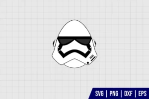 Stormtrooper Easter Egg SVG