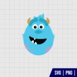 Sulley Easter Egg SVG