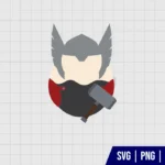 Thor Easter Egg SVG