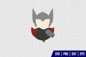 Thor Easter Egg SVG