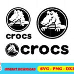 Crocs Logo SVG Cut File