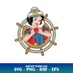 Disney Cruise Line Snow White SVG