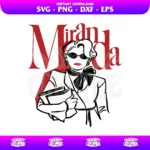 miranda the devils wears prada svg cricut
