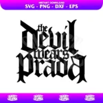 The Devil Wears Prada Logo SVG Cut File