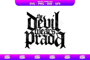 The Devil Wears Prada Logo SVG Cut File