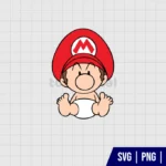 Baby Mario SVG