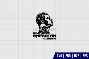 Cody Rhodes The American Nightmare SVG