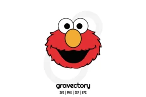 Elmo Face SVG Free