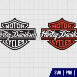 Harley Davidson Logo SVG For Cricut