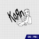 Korn Metal SVG