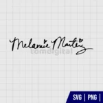 Melanie Martinez Signature SVG
