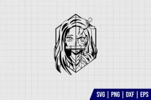 Nezuko Kamado SVG