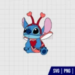 Stitch Ladybug SVG