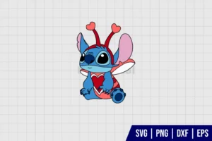 Stitch Ladybug SVG