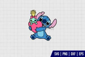 Stitch Scrump SVG