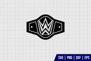 Wrestling Belt SVG