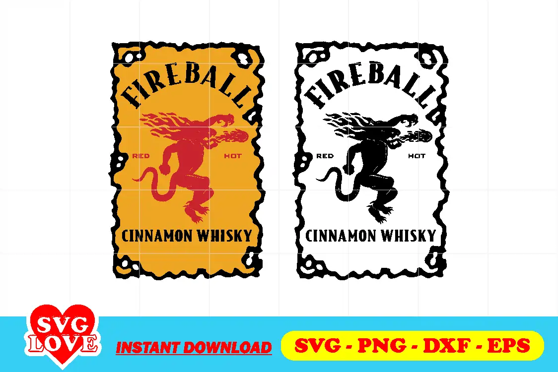 fireball whisky label svg png transparent fireball whisky label svg png transparent