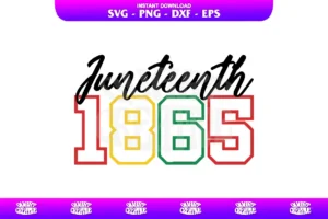 juneteenth 1865 svg png transparent