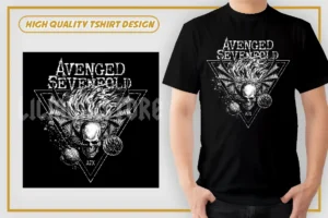 Avenged Sevenfold Music PNG for DTF Tshirt Design