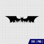 Batman Gotham City SVG