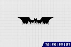 Batman Gotham City SVG