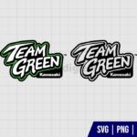 Kawasaki Team Green SVG