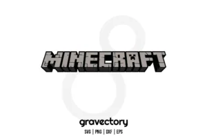 Minecraft Logo SVG Free