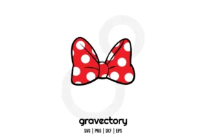 Minnie Mouse Bow SVG Free