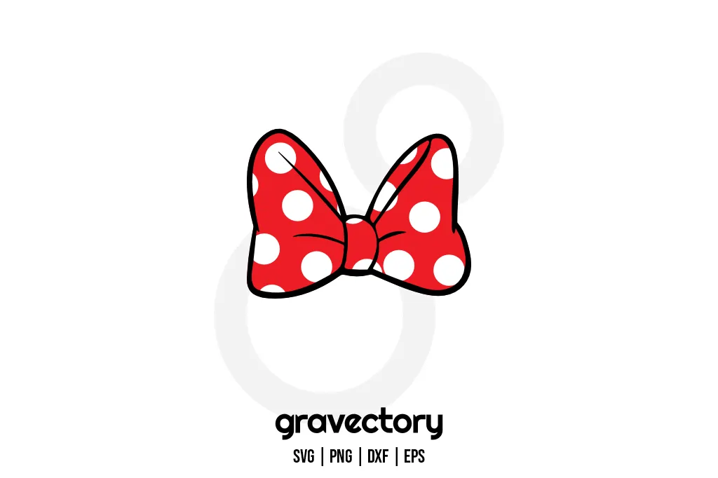 Minnie Mouse Bow SVG Free Minnie Mouse Bow SVG Free