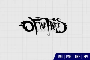 Of The Trees DJ Logo SVG