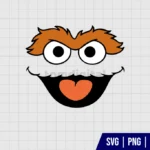 Oscar The Grouch Sesame Street SVG